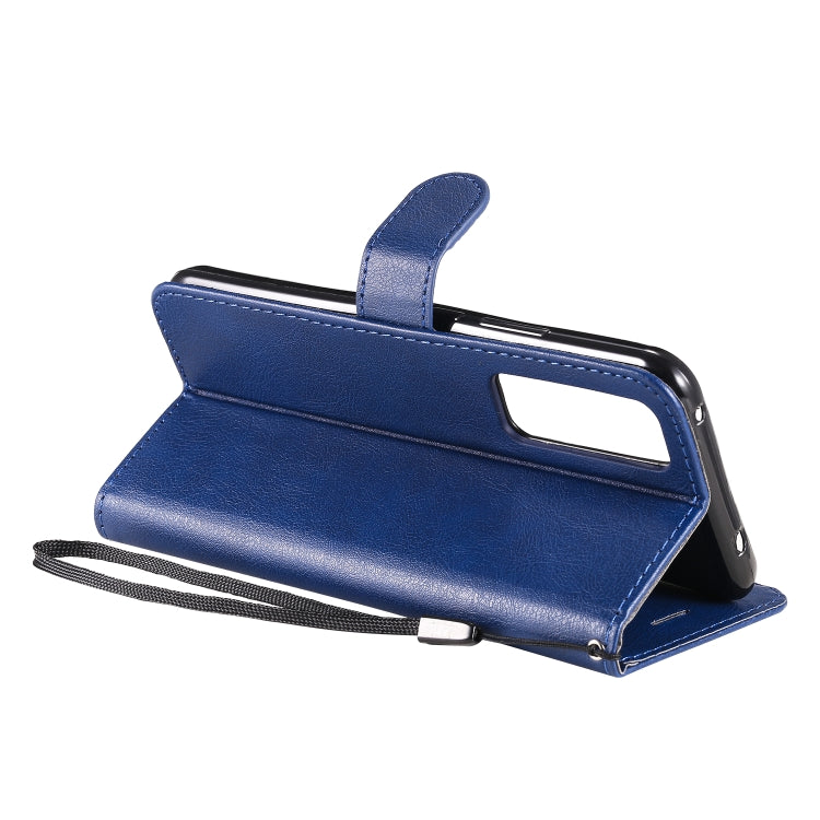 For Huawei nova 7 Solid Color Horizontal Flip Protective Leather Case with Holder & Card Slots & Wallet & Lanyard