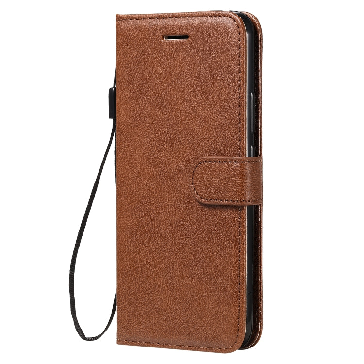 For Huawei nova 7 Solid Color Horizontal Flip Protective Leather Case with Holder & Card Slots & Wallet & Lanyard