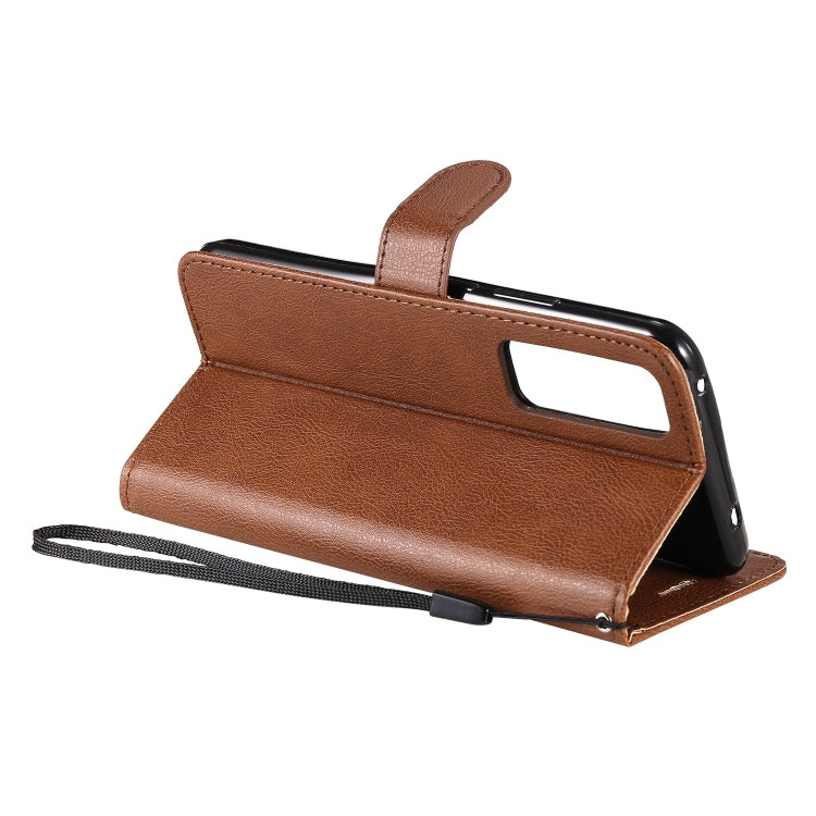 For Huawei nova 7 Solid Color Horizontal Flip Protective Leather Case with Holder & Card Slots & Wallet & Lanyard