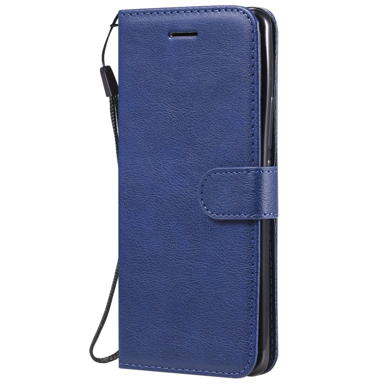 For Huawei nova 7 Pro Solid Color Horizontal Flip Protective Leather Case with Holder & Card Slots & Wallet & Lanyard