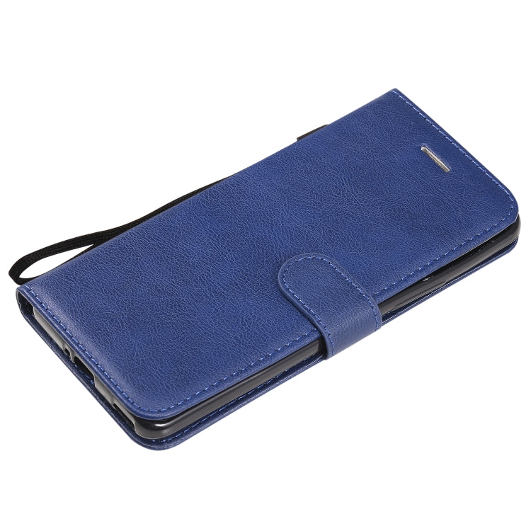 For Huawei nova 7 Pro Solid Color Horizontal Flip Protective Leather Case with Holder & Card Slots & Wallet & Lanyard