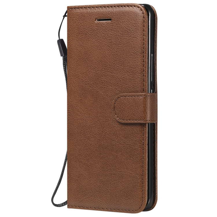 For Huawei nova 7 Pro Solid Color Horizontal Flip Protective Leather Case with Holder & Card Slots & Wallet & Lanyard