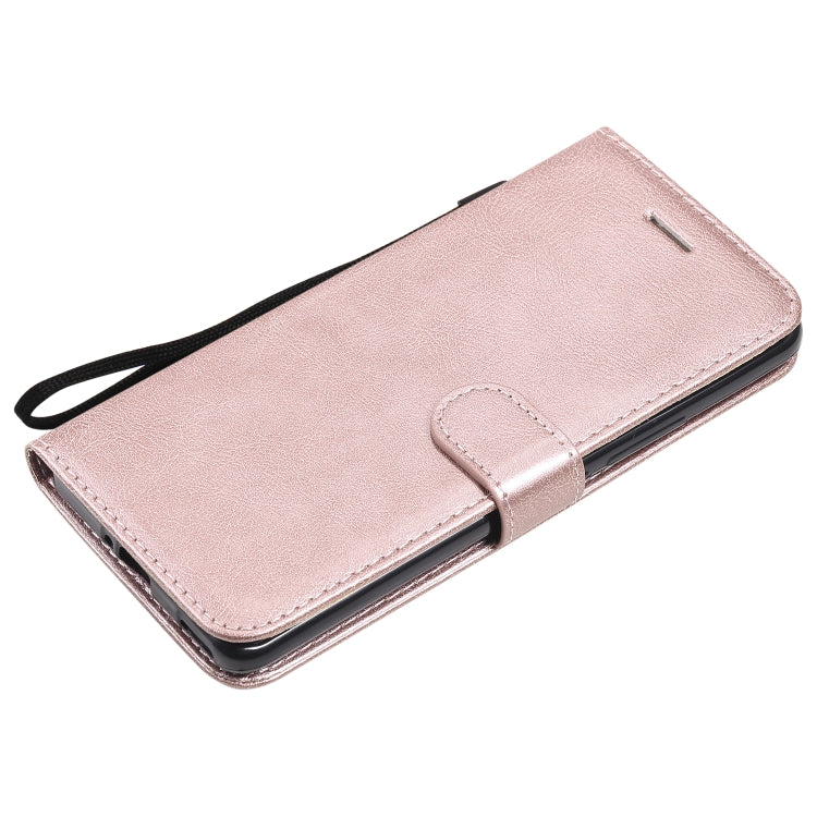 For Huawei nova 7 Pro Solid Color Horizontal Flip Protective Leather Case with Holder & Card Slots & Wallet & Lanyard