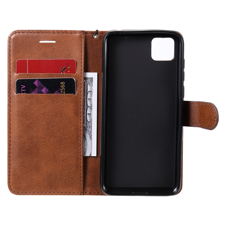 For Huawei Y5p / Honor 9S Solid Color Horizontal Flip Protective Leather Case with Holder & Card Slots & Wallet & Lanyard