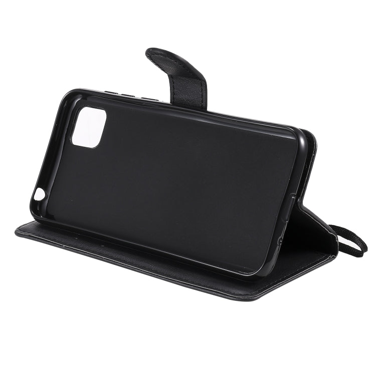 For Huawei Y5p / Honor 9S Solid Color Horizontal Flip Protective Leather Case with Holder & Card Slots & Wallet & Lanyard