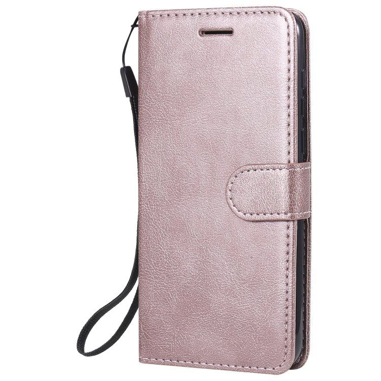 For Huawei Y5p / Honor 9S Solid Color Horizontal Flip Protective Leather Case with Holder & Card Slots & Wallet & Lanyard