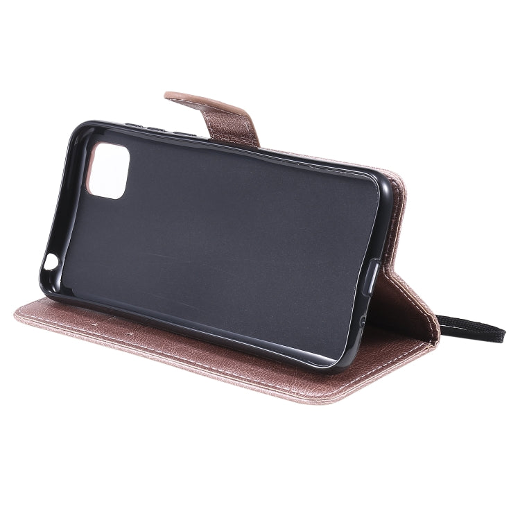 For Huawei Y5p / Honor 9S Solid Color Horizontal Flip Protective Leather Case with Holder & Card Slots & Wallet & Lanyard