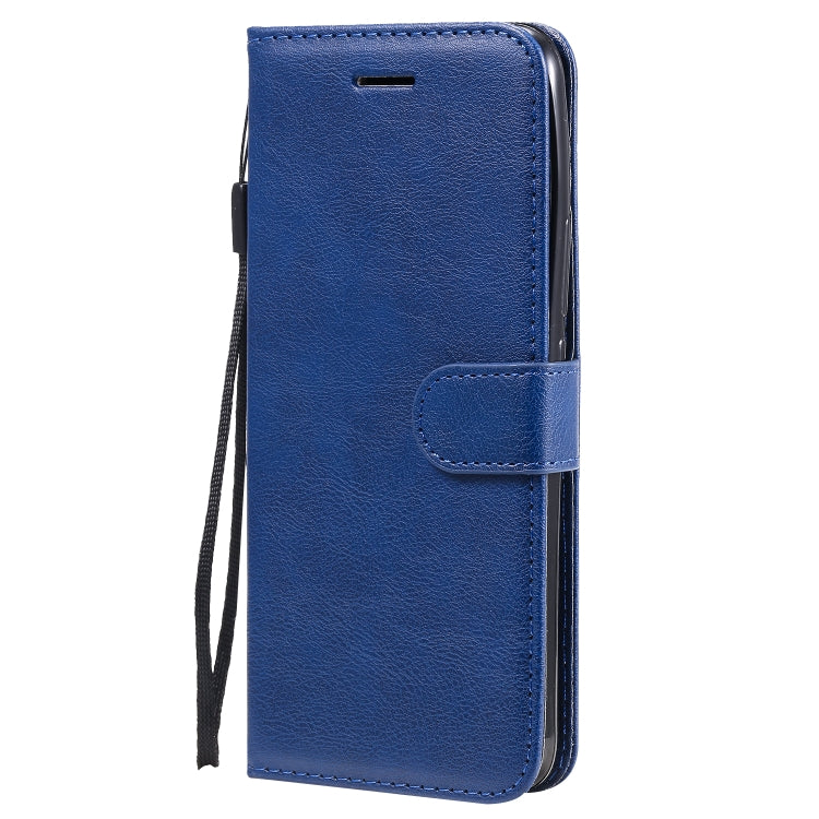 For Huawei Honor 30 Solid Color Horizontal Flip Protective Leather Case with Holder & Card Slots & Wallet & Lanyard