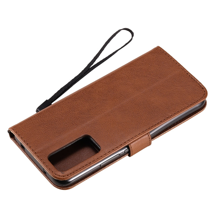 For Huawei Honor 30 Solid Color Horizontal Flip Protective Leather Case with Holder & Card Slots & Wallet & Lanyard