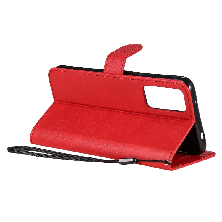 For Huawei Honor 30 Solid Color Horizontal Flip Protective Leather Case with Holder & Card Slots & Wallet & Lanyard