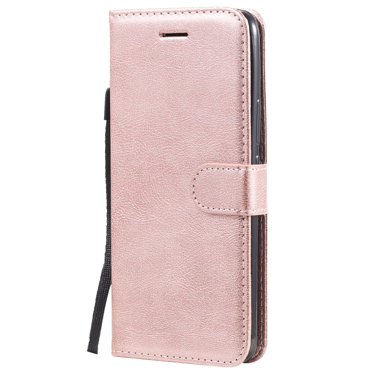 For Huawei Honor 30 Solid Color Horizontal Flip Protective Leather Case with Holder & Card Slots & Wallet & Lanyard