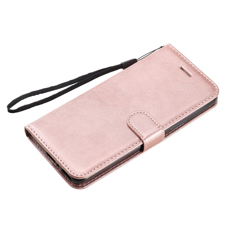 For Huawei Honor 30 Solid Color Horizontal Flip Protective Leather Case with Holder & Card Slots & Wallet & Lanyard