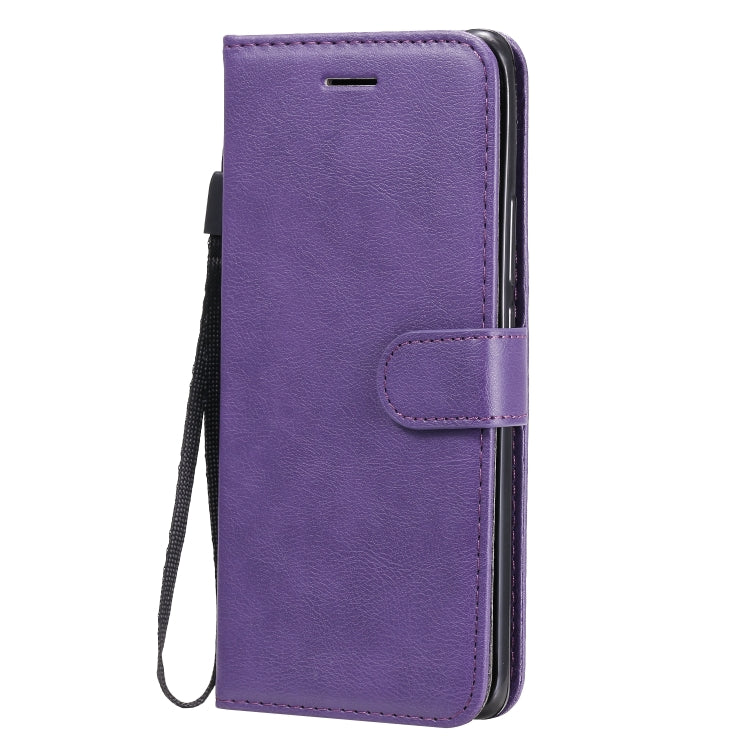 For Huawei Honor 30 Pro Solid Color Horizontal Flip Protective Leather Case with Holder & Card Slots & Wallet & Lanyard