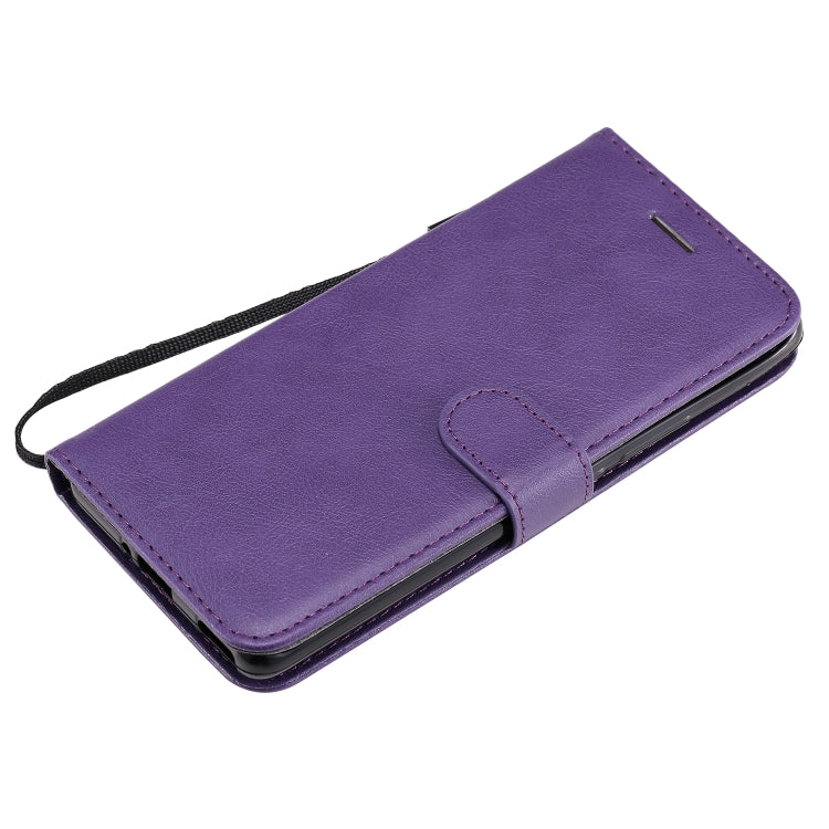 For Huawei Honor 30 Pro Solid Color Horizontal Flip Protective Leather Case with Holder & Card Slots & Wallet & Lanyard