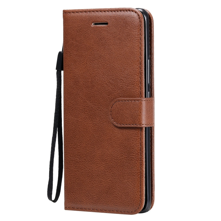 For Huawei Honor 30 Pro Solid Color Horizontal Flip Protective Leather Case with Holder & Card Slots & Wallet & Lanyard