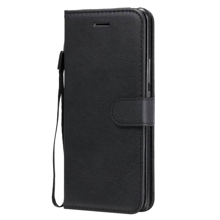 For Huawei Honor 30 Pro Solid Color Horizontal Flip Protective Leather Case with Holder & Card Slots & Wallet & Lanyard