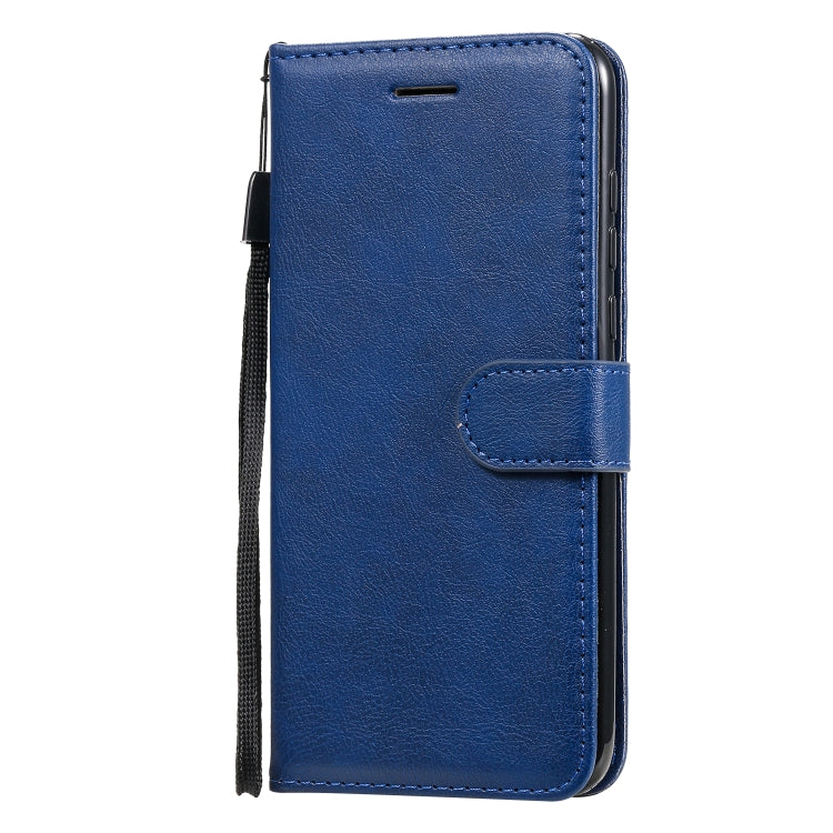 For Huawei Honor Play 4T Pro Solid Color Horizontal Flip Protective Leather Case with Holder & Card Slots & Wallet & Lanyard