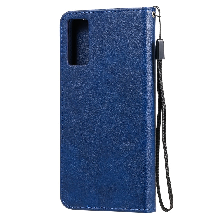 For Huawei Honor Play 4T Pro Solid Color Horizontal Flip Protective Leather Case with Holder & Card Slots & Wallet & Lanyard