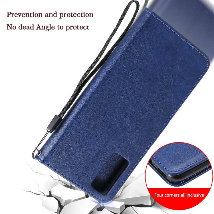 For Huawei Honor Play 4T Pro Solid Color Horizontal Flip Protective Leather Case with Holder & Card Slots & Wallet & Lanyard