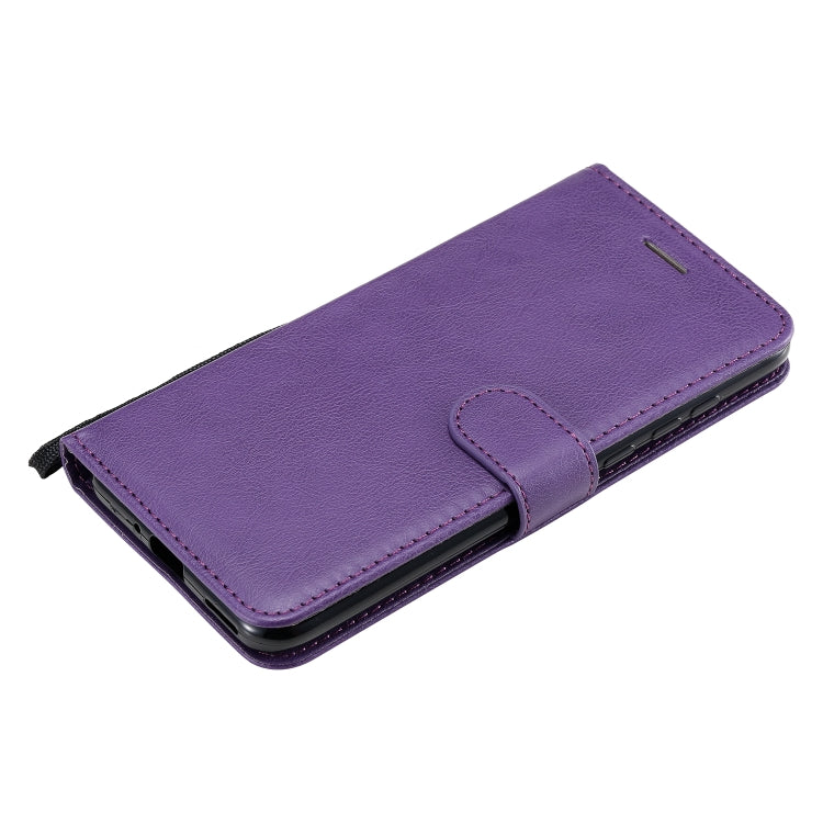 For Huawei Honor Play 4T Pro Solid Color Horizontal Flip Protective Leather Case with Holder & Card Slots & Wallet & Lanyard