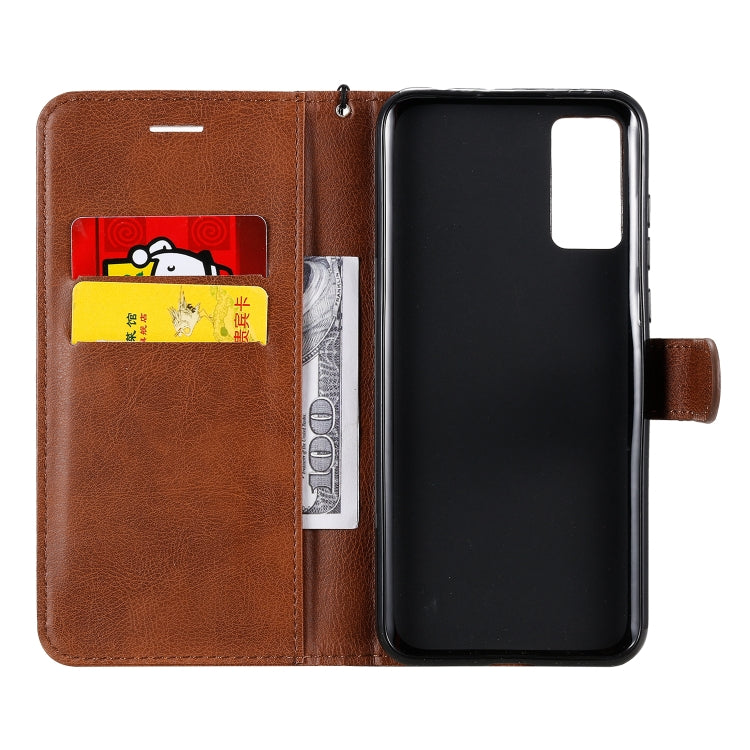 For Huawei Honor Play 4T Pro Solid Color Horizontal Flip Protective Leather Case with Holder & Card Slots & Wallet & Lanyard