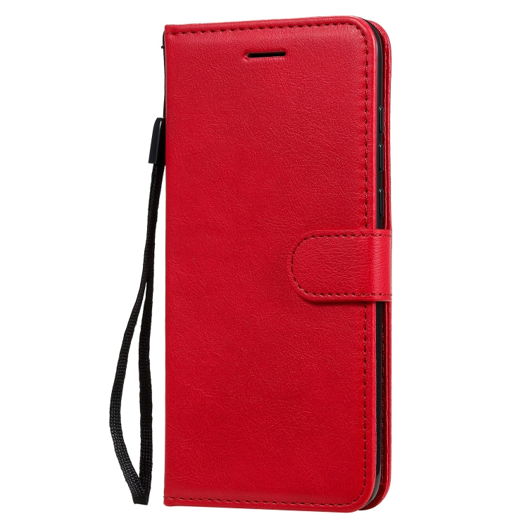For Huawei Honor Play 4T Pro Solid Color Horizontal Flip Protective Leather Case with Holder & Card Slots & Wallet & Lanyard
