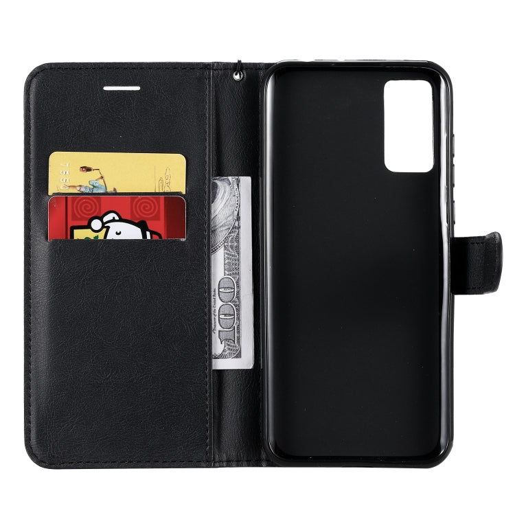 For Huawei Honor Play 4T Pro Solid Color Horizontal Flip Protective Leather Case with Holder & Card Slots & Wallet & Lanyard