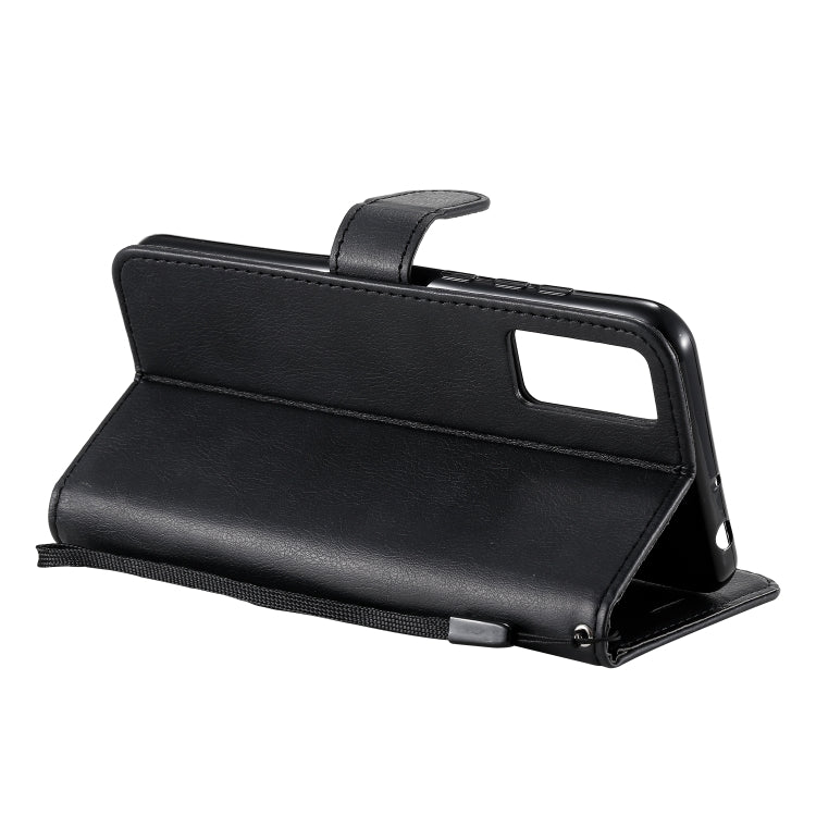 For Huawei Honor Play 4T Pro Solid Color Horizontal Flip Protective Leather Case with Holder & Card Slots & Wallet & Lanyard