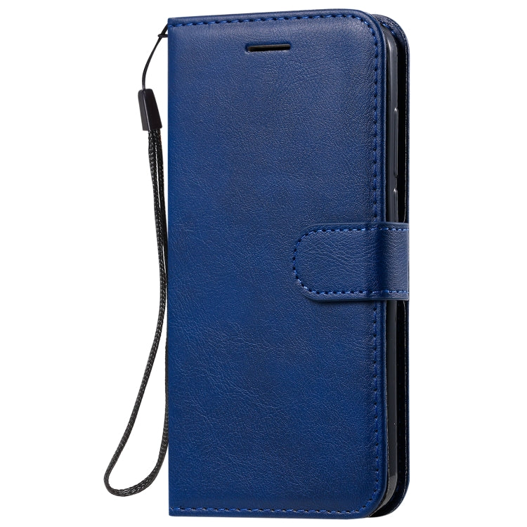 For Nokia 1.3 Solid Color Horizontal Flip Protective Leather Case with Holder & Card Slots & Wallet & Photo Frame & Lanyard