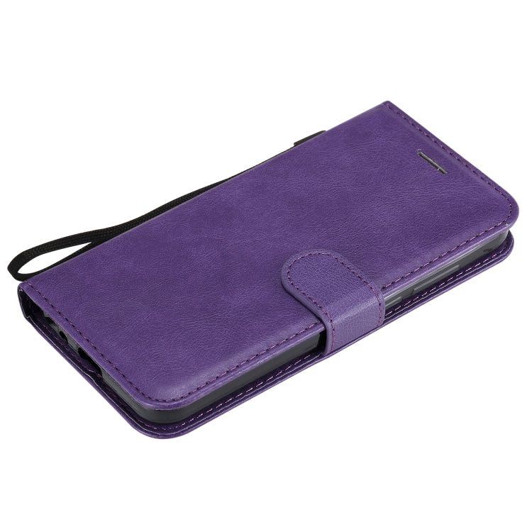 For Nokia 1.3 Solid Color Horizontal Flip Protective Leather Case with Holder & Card Slots & Wallet & Photo Frame & Lanyard