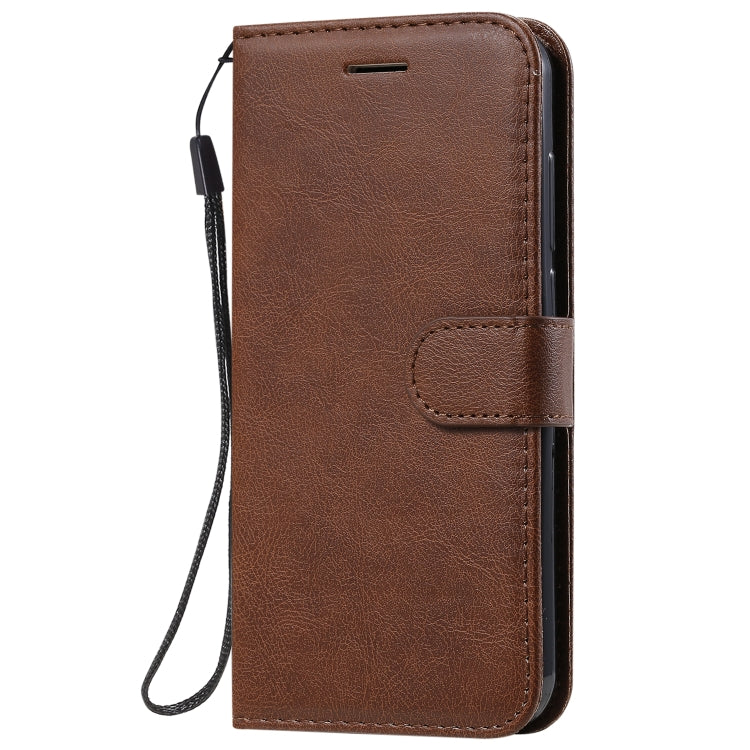 For Nokia 1.3 Solid Color Horizontal Flip Protective Leather Case with Holder & Card Slots & Wallet & Photo Frame & Lanyard