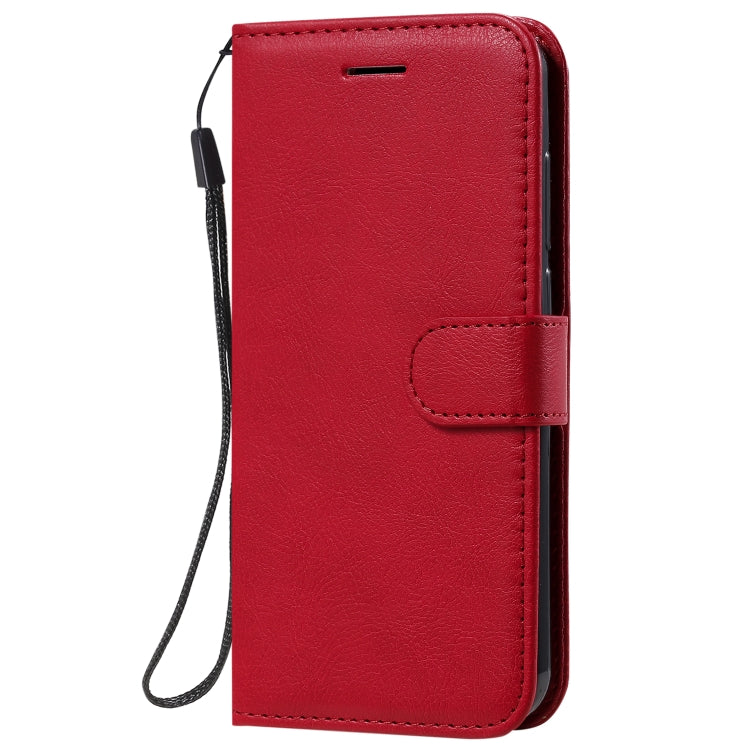 For Nokia 1.3 Solid Color Horizontal Flip Protective Leather Case with Holder & Card Slots & Wallet & Photo Frame & Lanyard