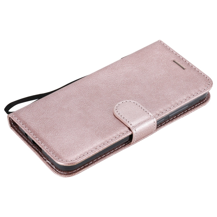 For Nokia 1.3 Solid Color Horizontal Flip Protective Leather Case with Holder & Card Slots & Wallet & Photo Frame & Lanyard
