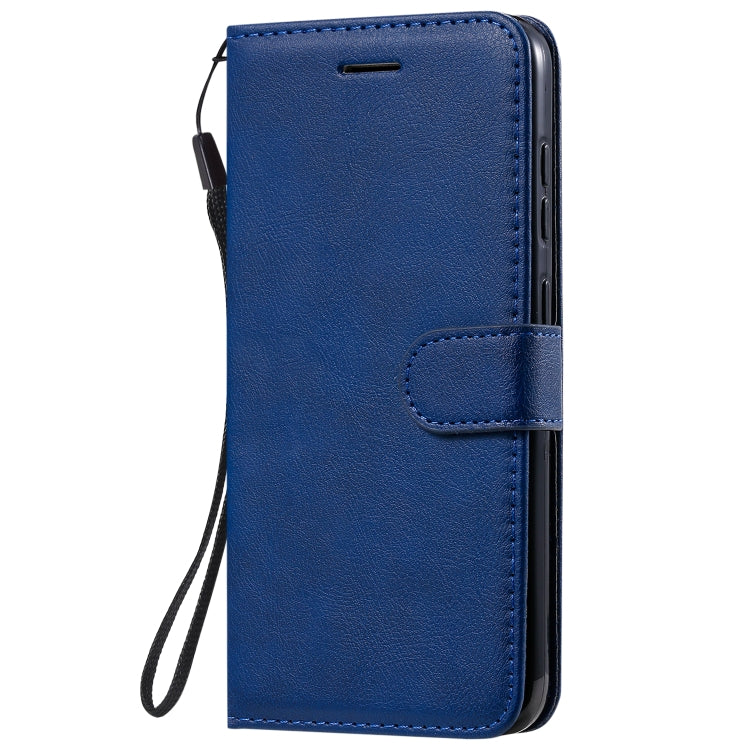 For Nokia 2.3 Solid Color Horizontal Flip Protective Leather Case with Holder & Card Slots & Wallet & Photo Frame & Lanyard