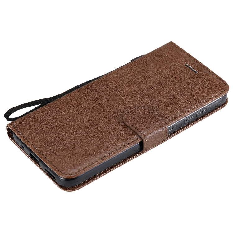 For Nokia 2.3 Solid Color Horizontal Flip Protective Leather Case with Holder & Card Slots & Wallet & Photo Frame & Lanyard