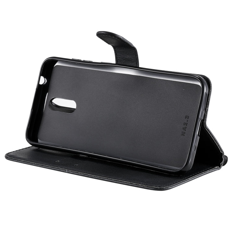 For Nokia 2.3 Solid Color Horizontal Flip Protective Leather Case with Holder & Card Slots & Wallet & Photo Frame & Lanyard