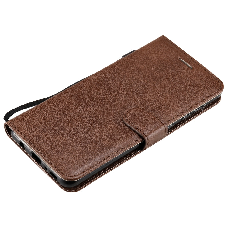 For Samsung Galaxy A31 Solid Color Horizontal Flip Protective Leather Case with Holder & Card Slots & Wallet & Photo Frame & Lanyard