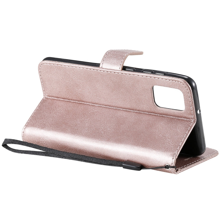 For Samsung Galaxy A31 Solid Color Horizontal Flip Protective Leather Case with Holder & Card Slots & Wallet & Photo Frame & Lanyard
