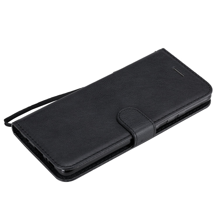 For Samsung Galaxy A51 5G Solid Color Horizontal Flip Protective Leather Case with Holder & Card Slots & Wallet & Photo Frame & Lanyard