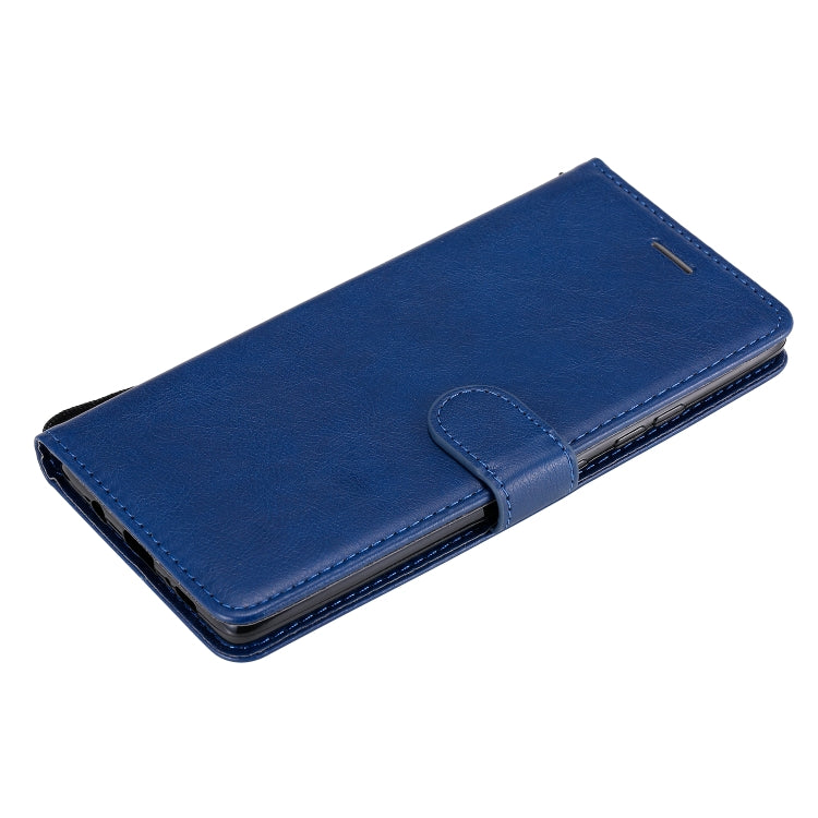 For Samsung Galaxy A71 5G Solid Color Horizontal Flip Protective Leather Case with Holder & Card Slots & Wallet & Photo Frame & Lanyard