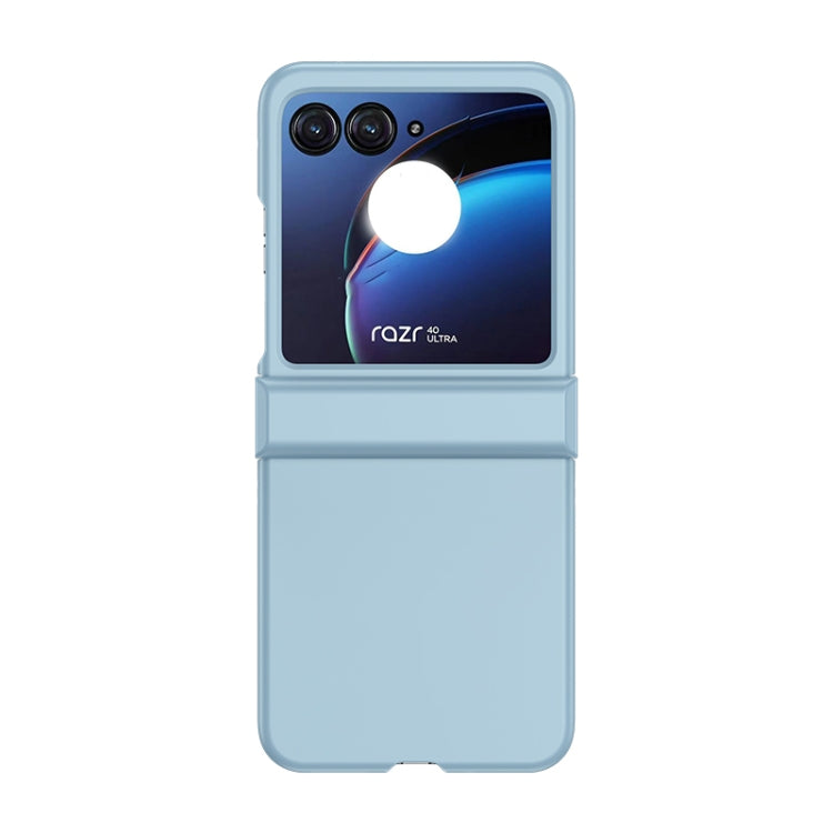 For Motorola Razr 40 Ultra Skin Feel PC Phone Case with Hinge