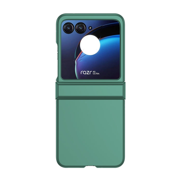 For Motorola Razr 40 Ultra Skin Feel PC Phone Case with Hinge