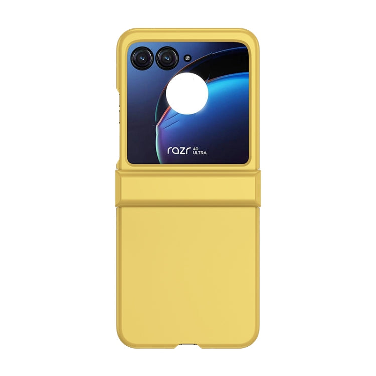 For Motorola Razr 40 Ultra Skin Feel PC Phone Case with Hinge