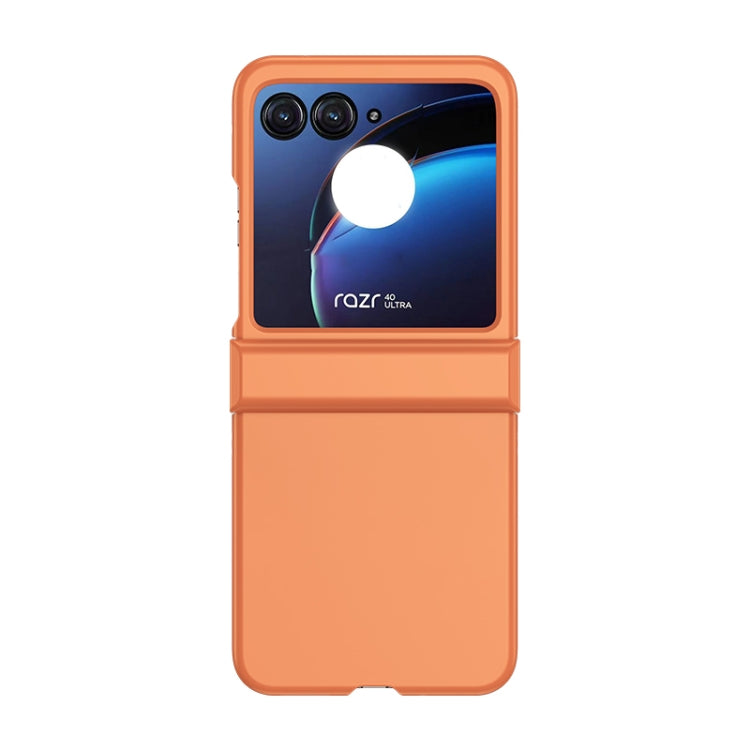 For Motorola Razr 40 Ultra Skin Feel PC Phone Case with Hinge