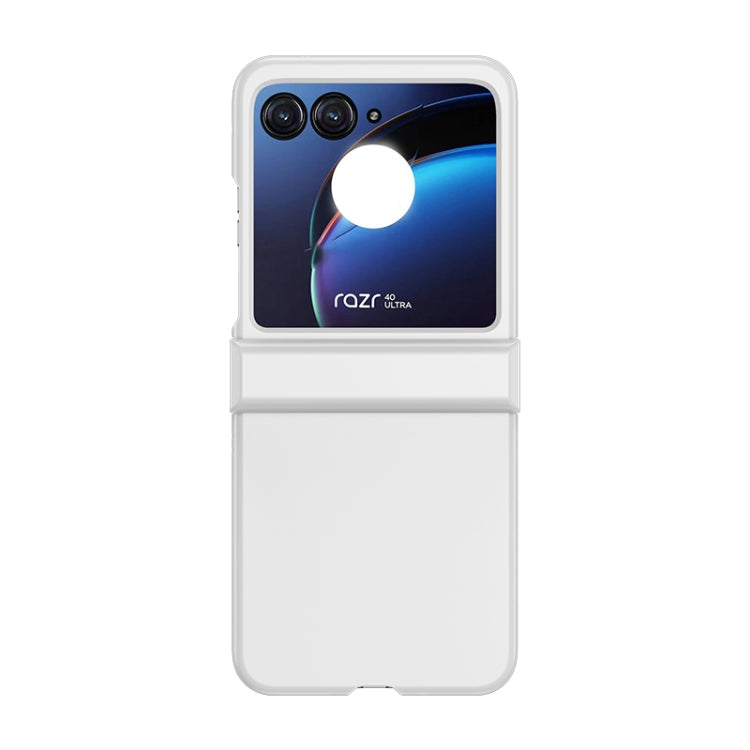 For Motorola Razr 40 Ultra Skin Feel PC Phone Case with Hinge