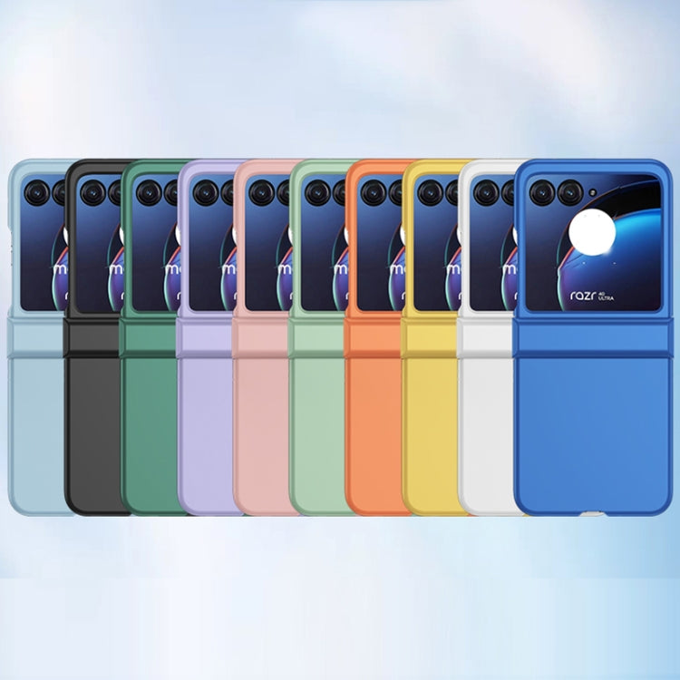 For Motorola Razr 40 Ultra Skin Feel PC Phone Case with Hinge