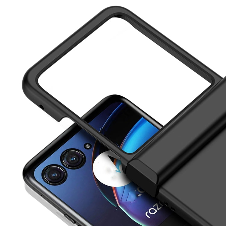 For Motorola Razr 50 3 in 1 Skin Feel PC Phone Case