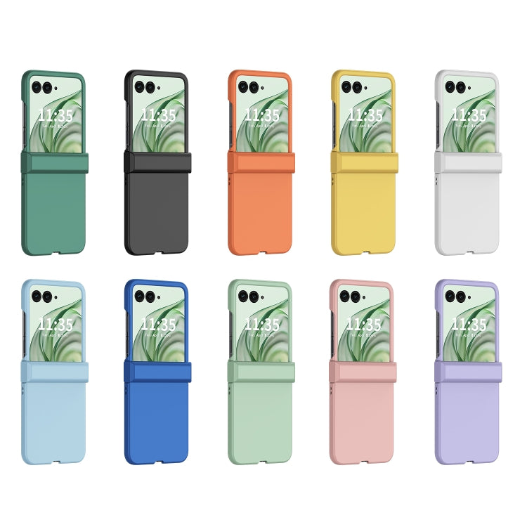 For Motorola Razr 50 Ultra 3 in 1 Skin Feel PC Phone Case