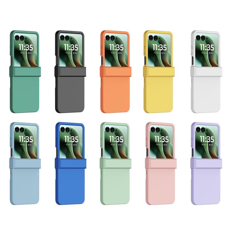 For Motorola Razr 60 Ultra 3 in 1 Skin Feel PC Phone Case
