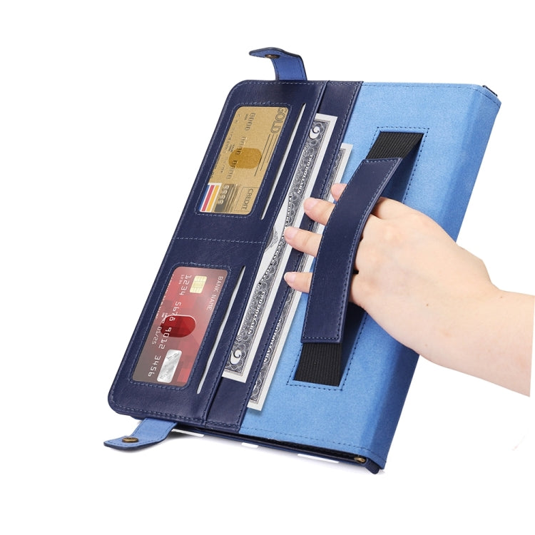 For Microsoft Surface Go 10.1 inch Envelope Horizontal Flip PU Leather Case with Card Slots & Pen Slots & Holder & Wallet & Photo Frame & Shoulder Strap